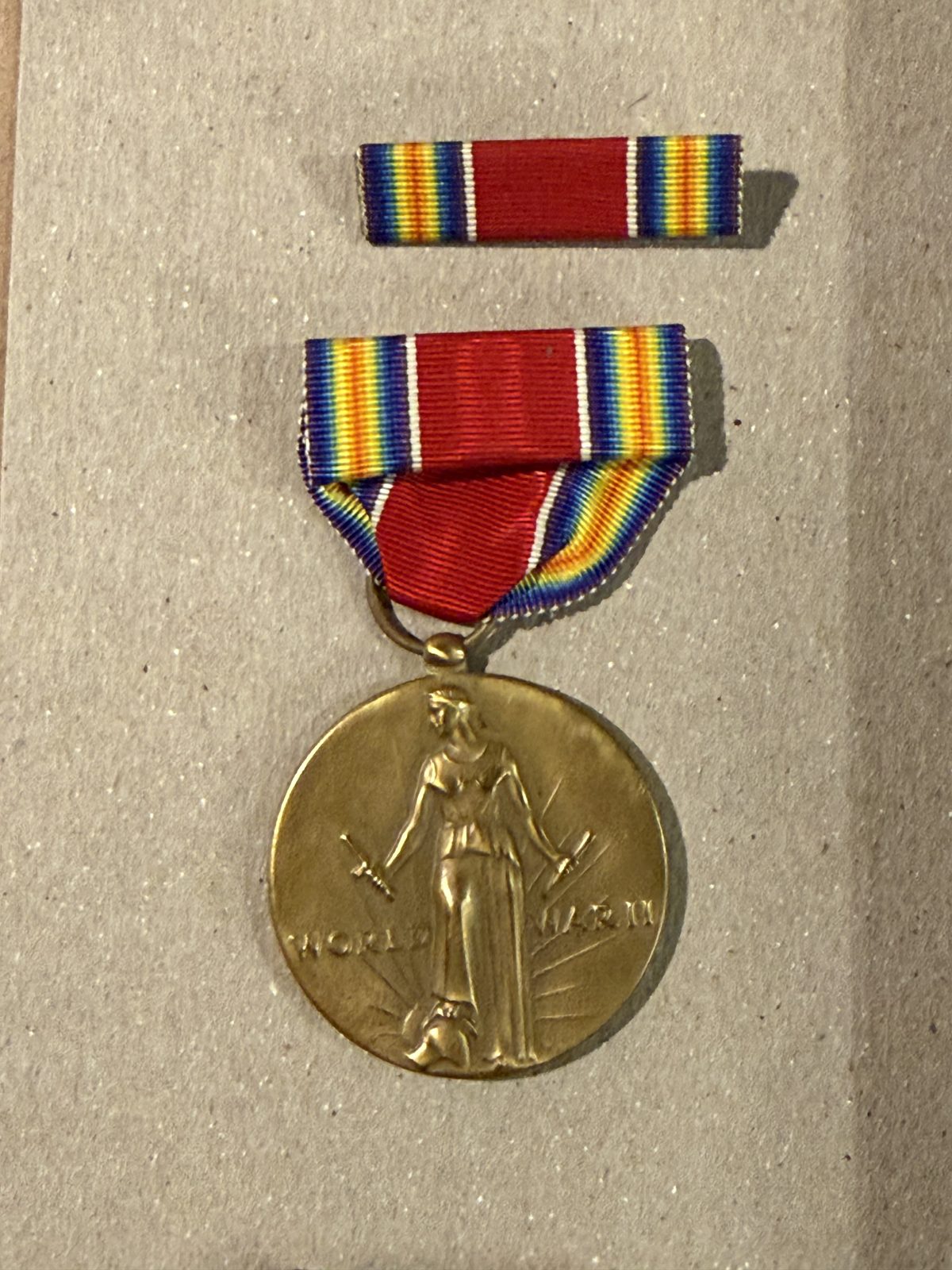 World War II Victory Medal.