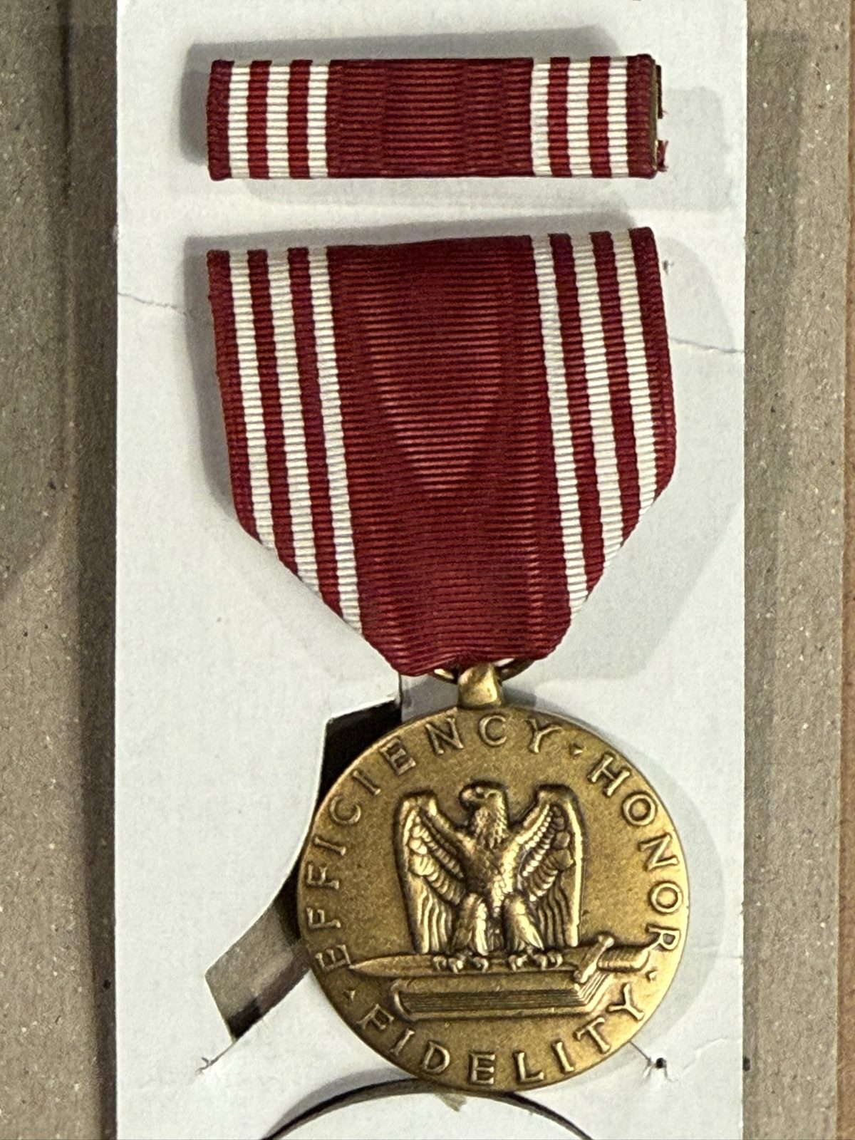 Good Conduct Medal.