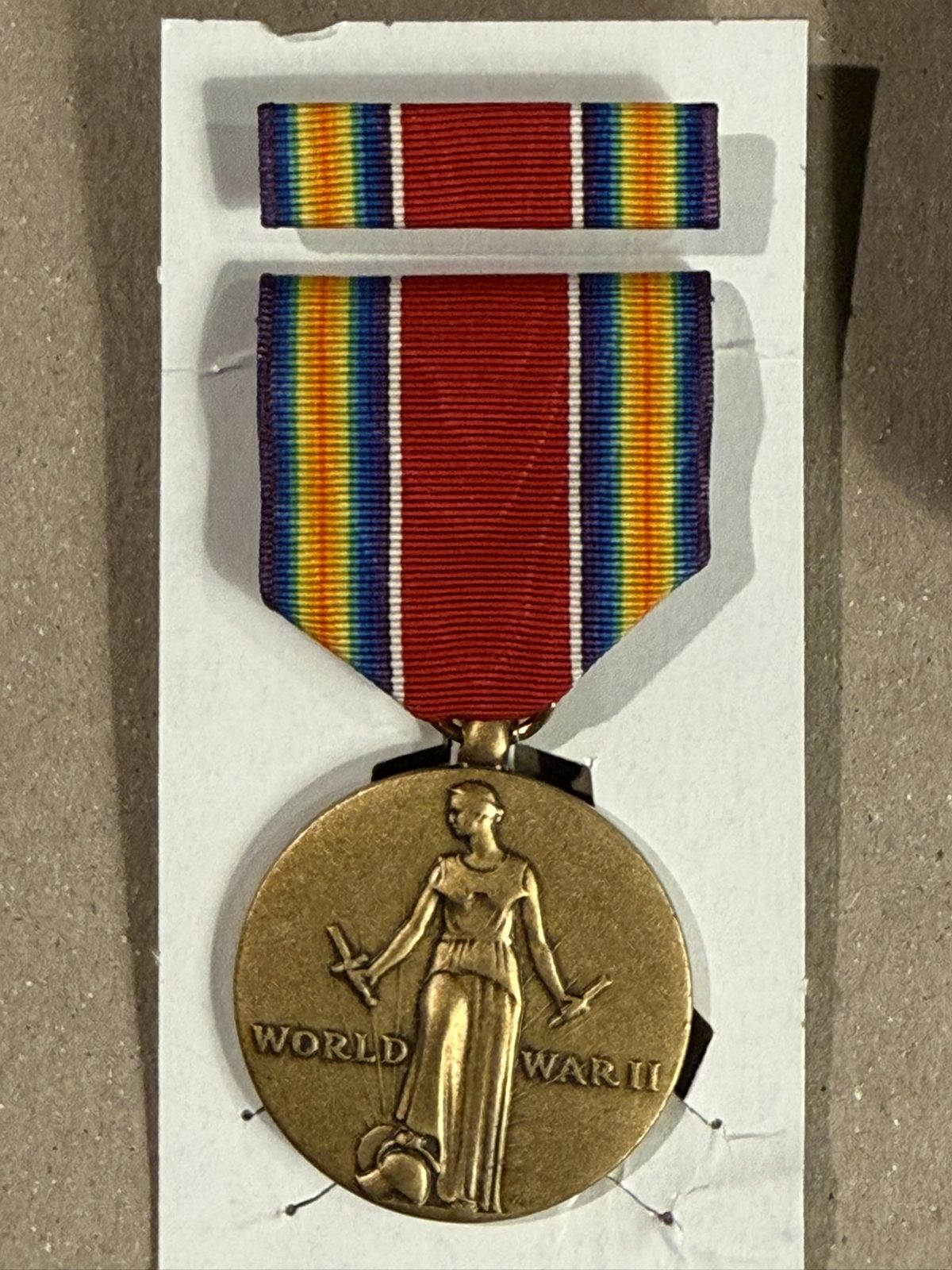 World War II Victory Medal.
