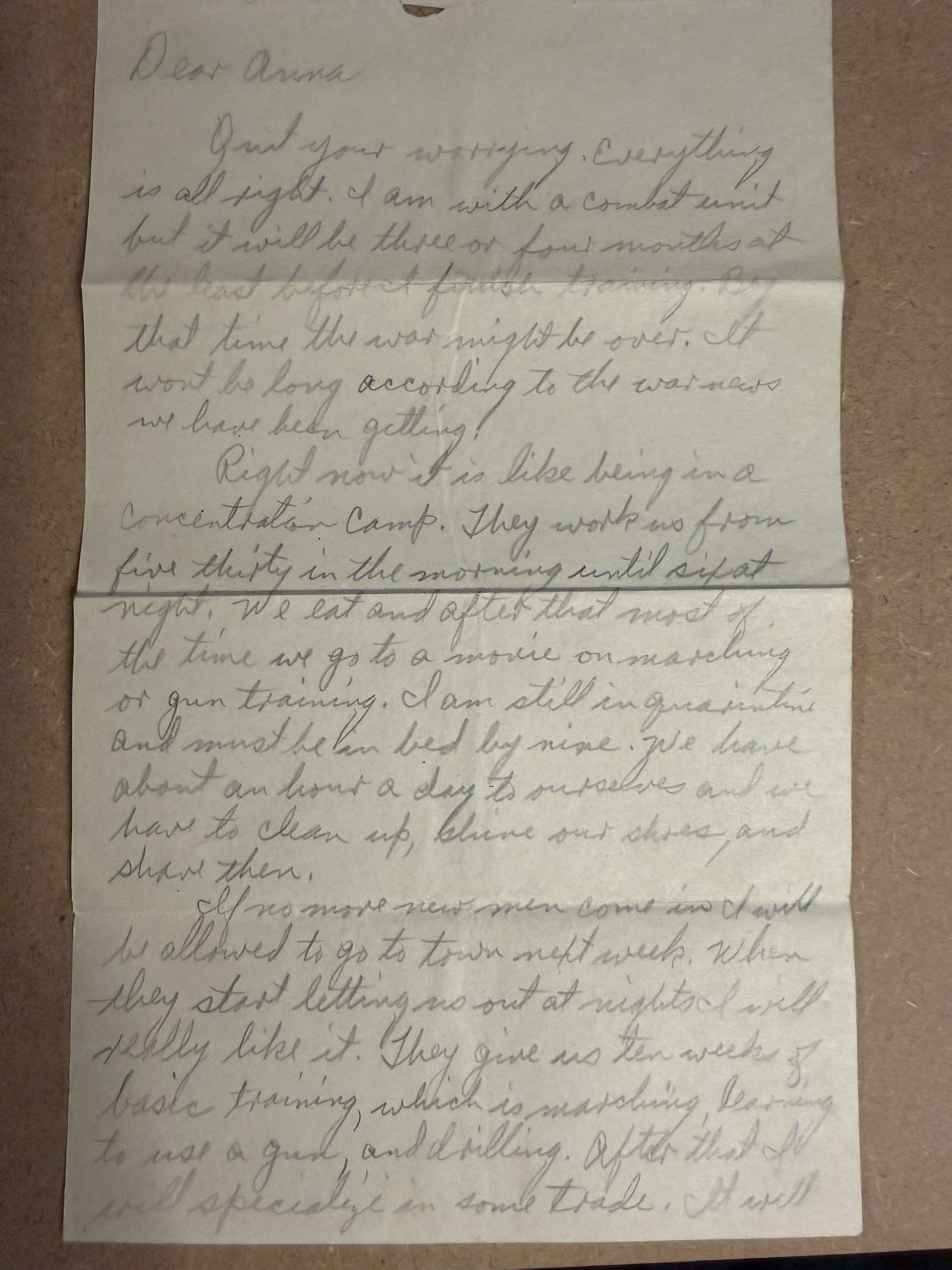 Letter scan