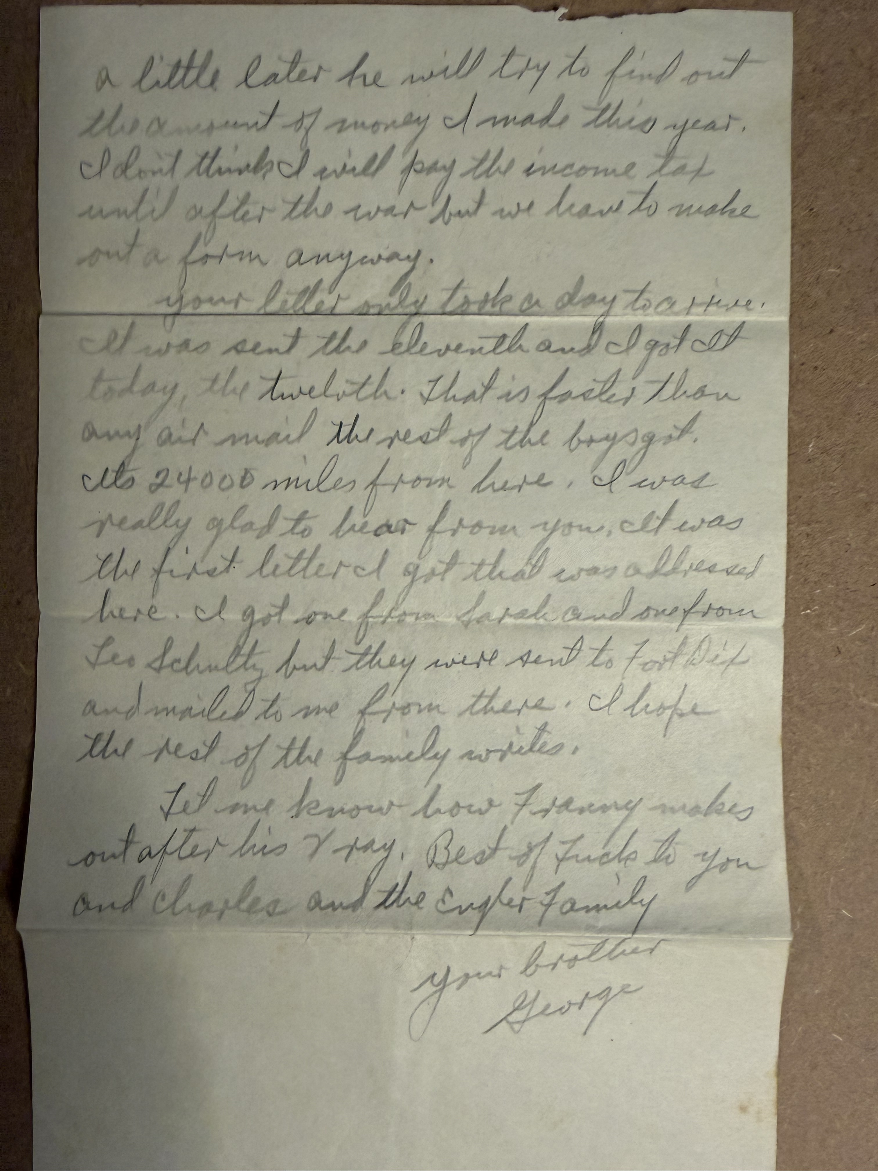 Letter scan