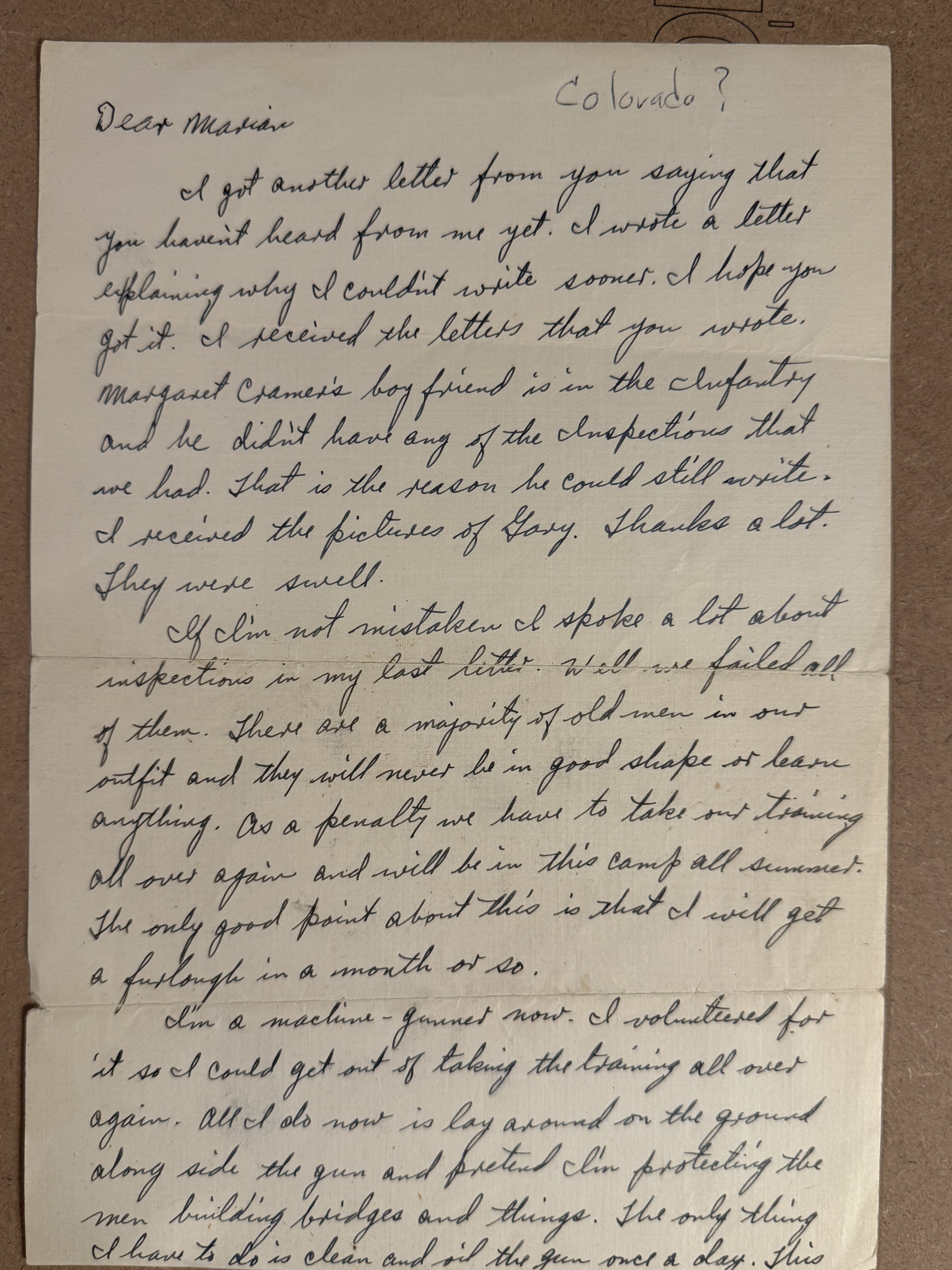 Letter scan