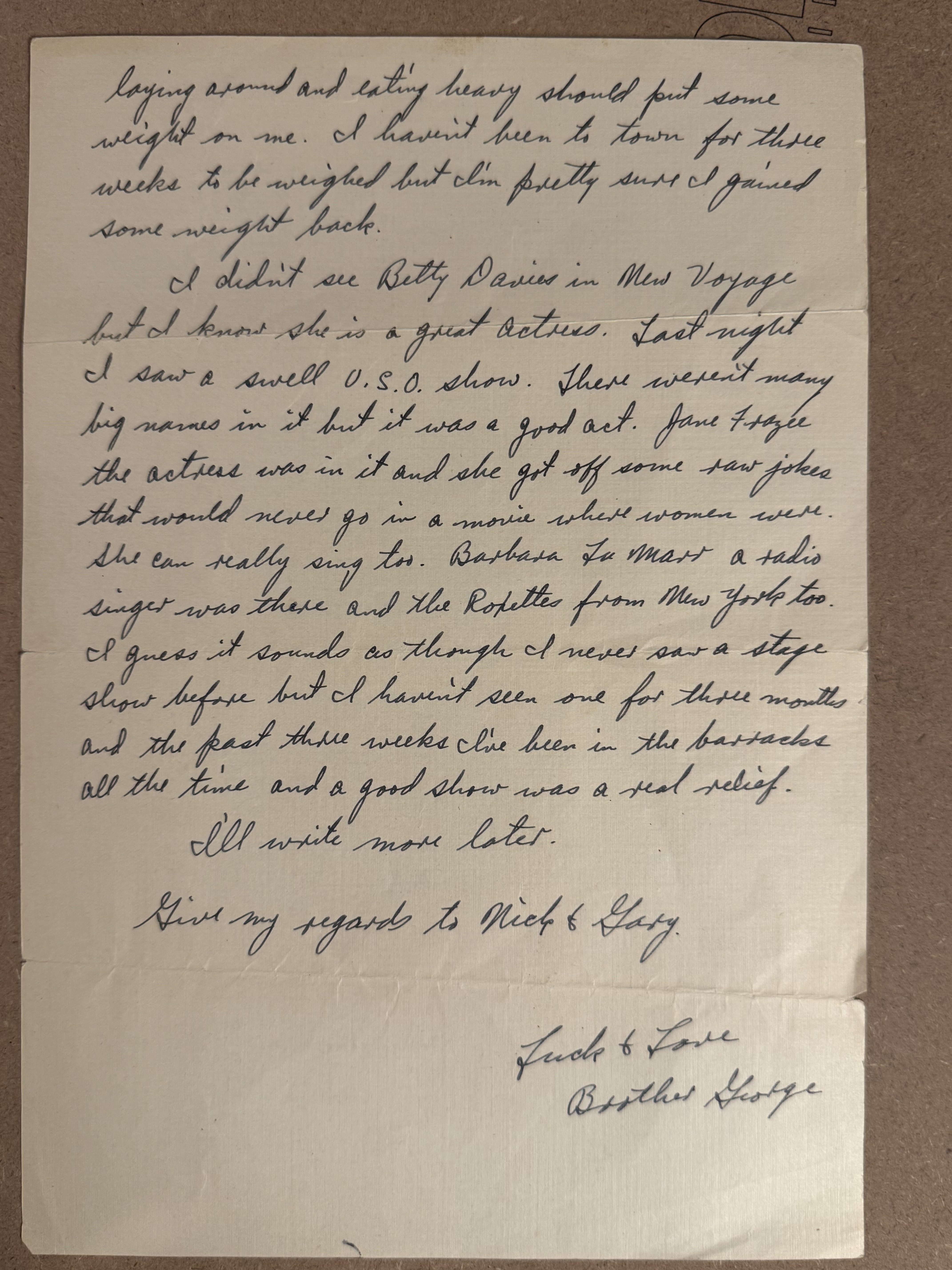 Letter scan