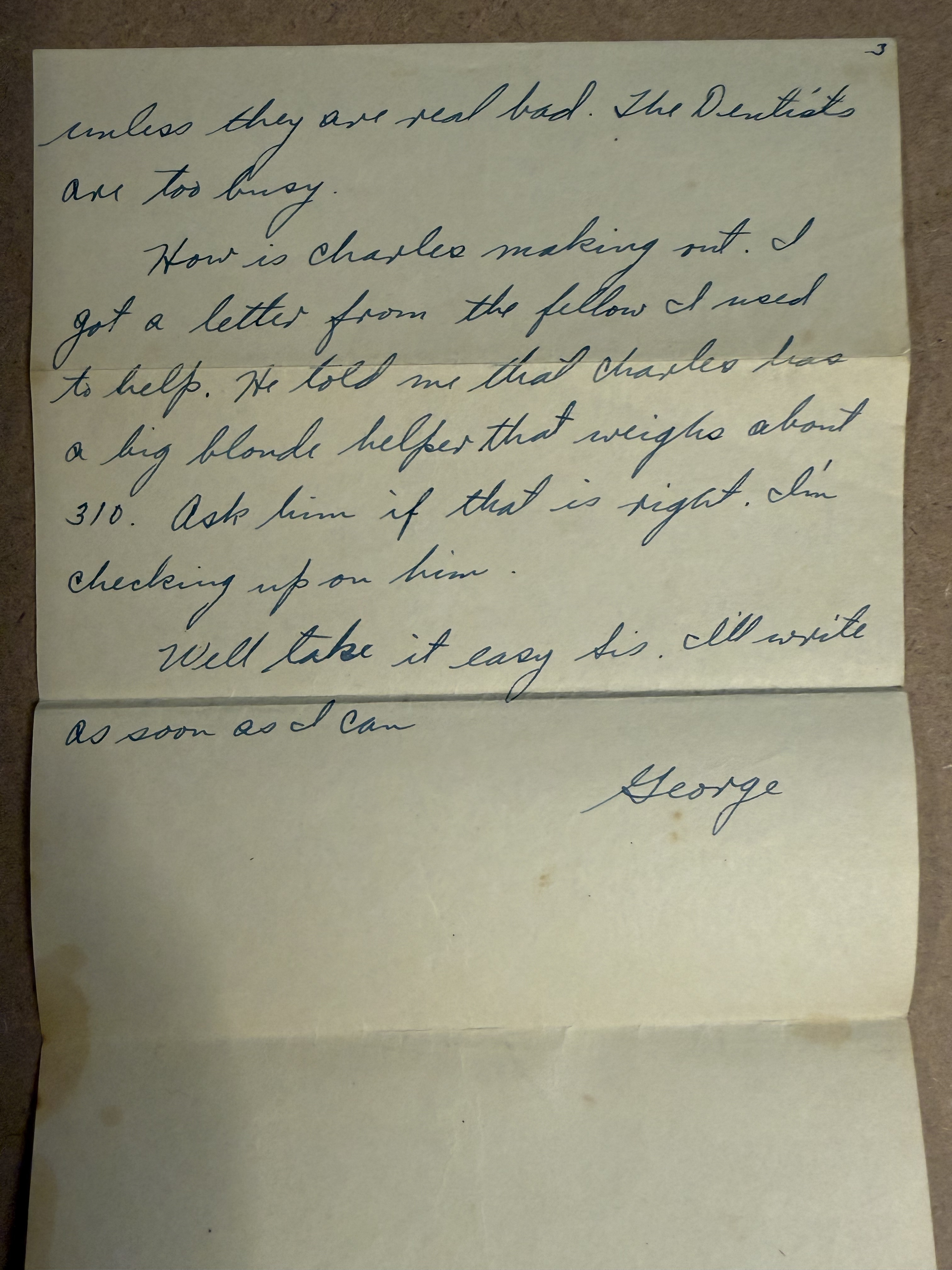 Letter scan
