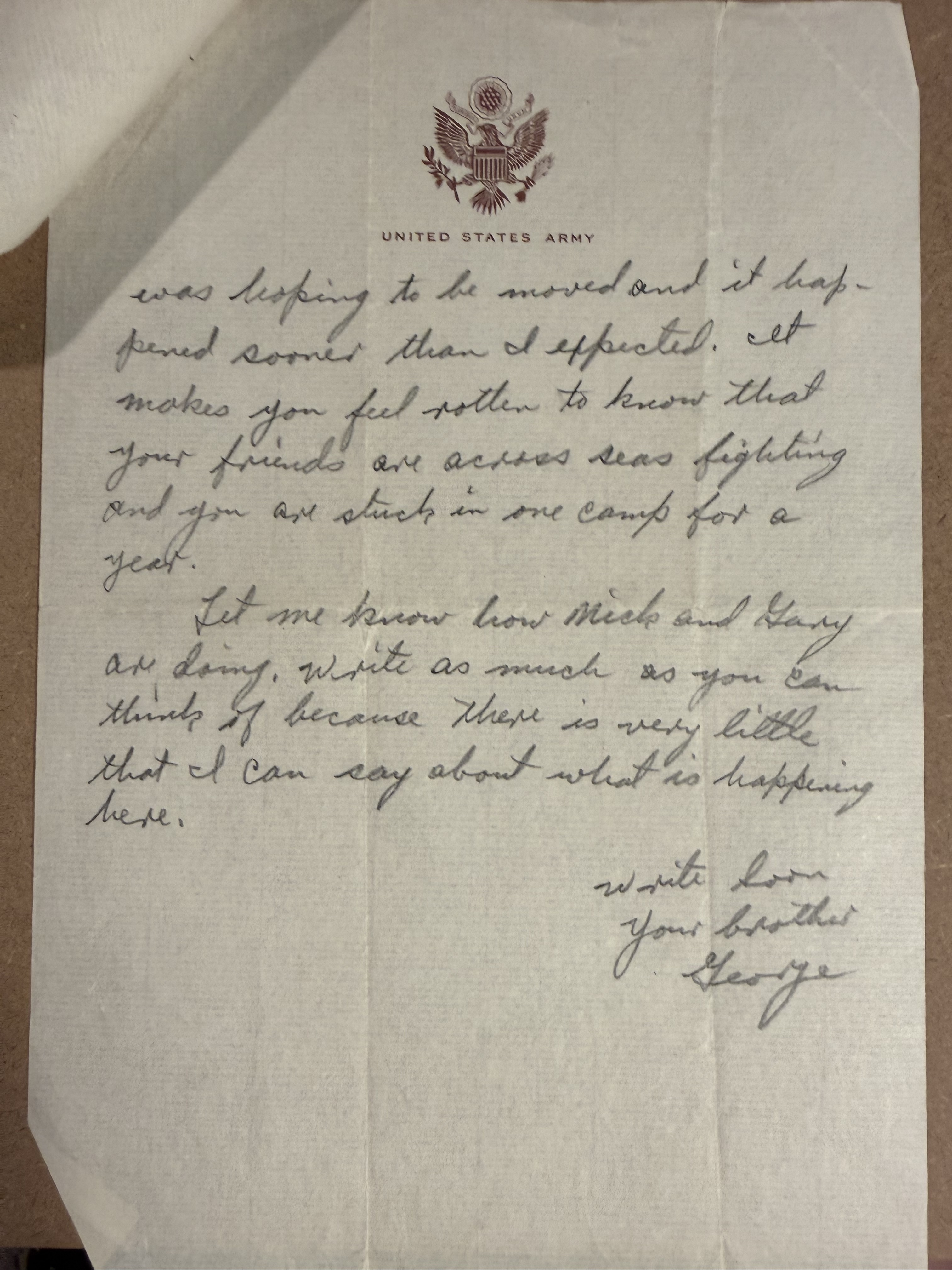 Letter scan