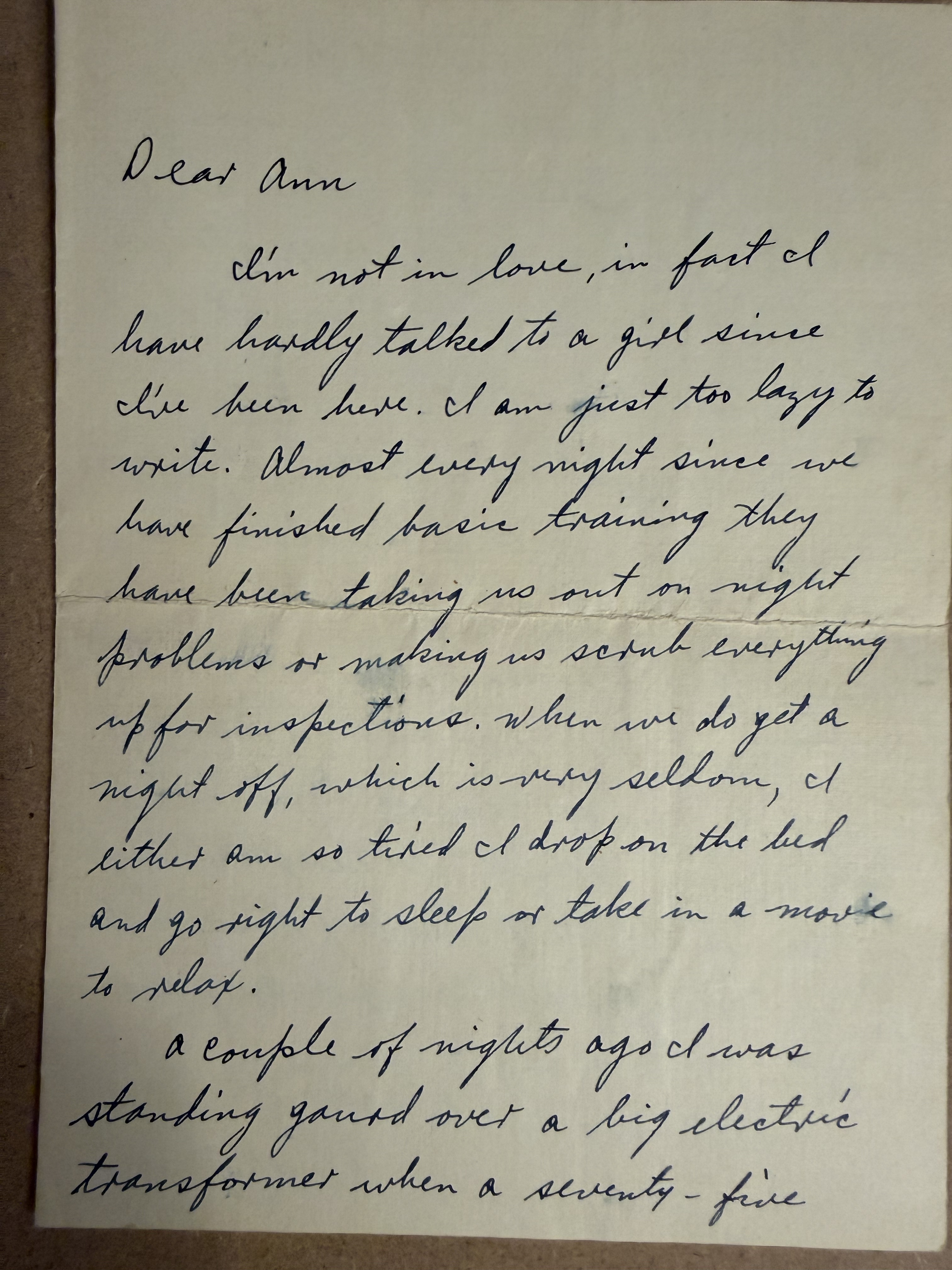 Letter scan