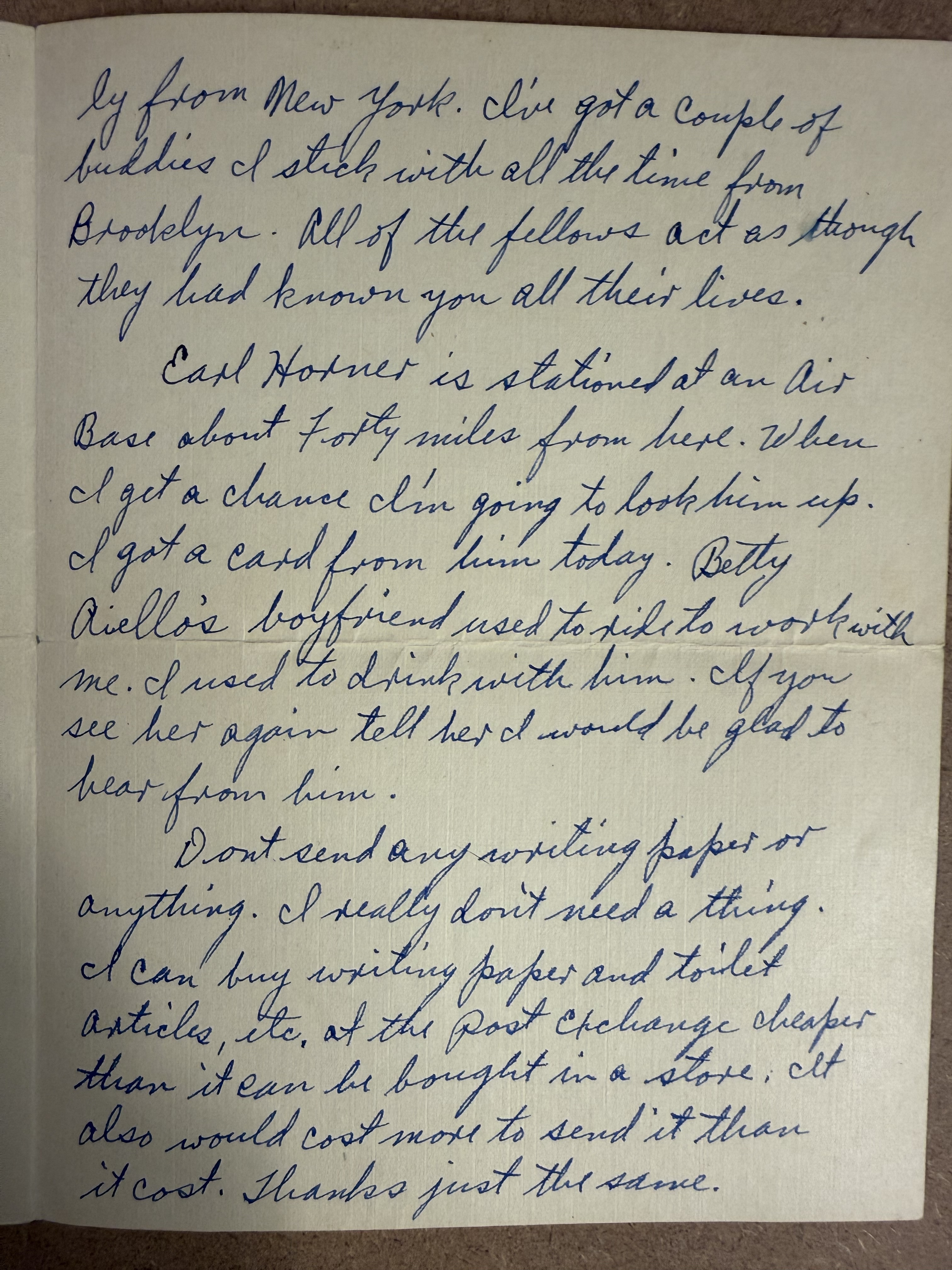 Letter scan