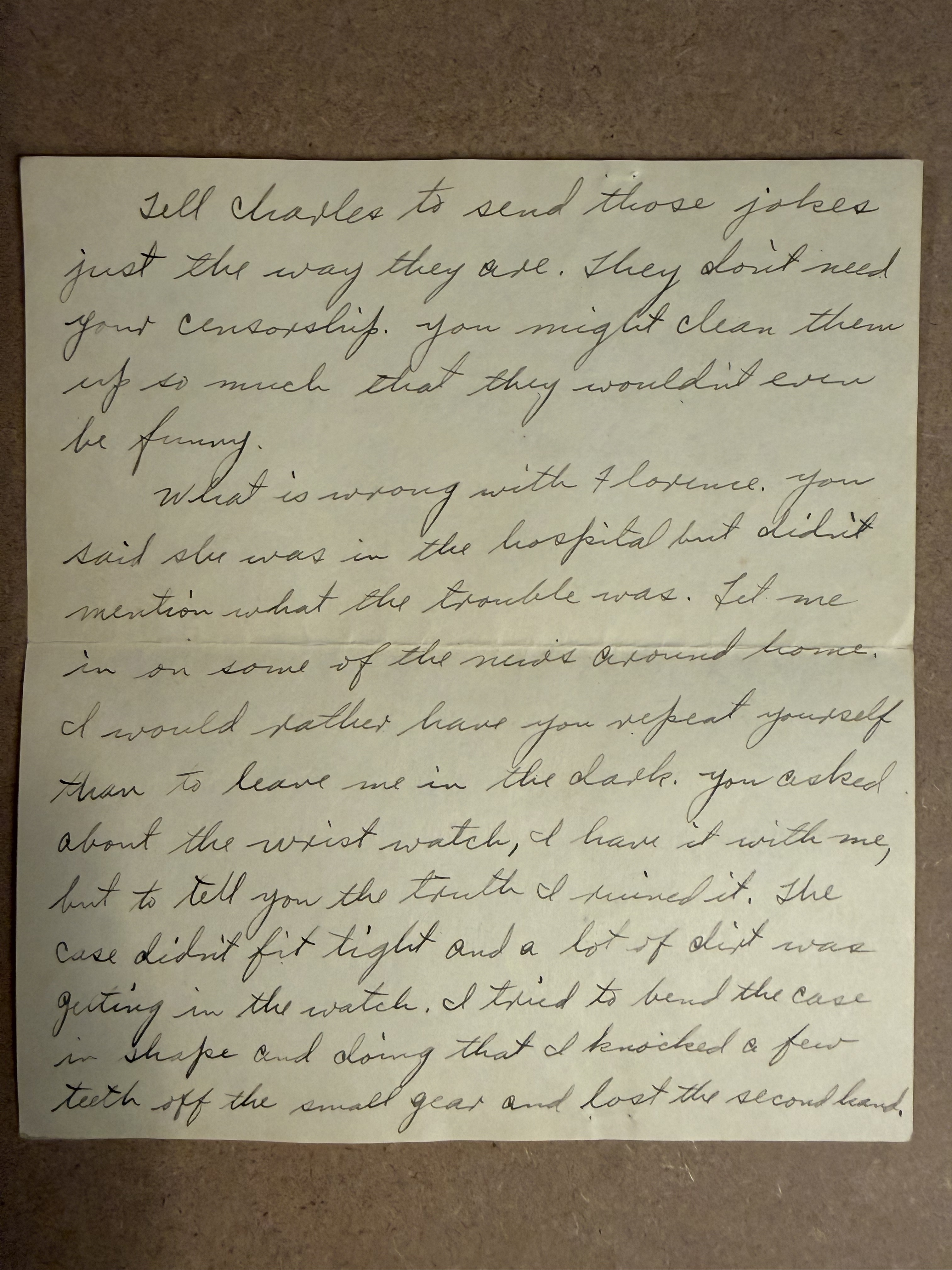 Letter scan