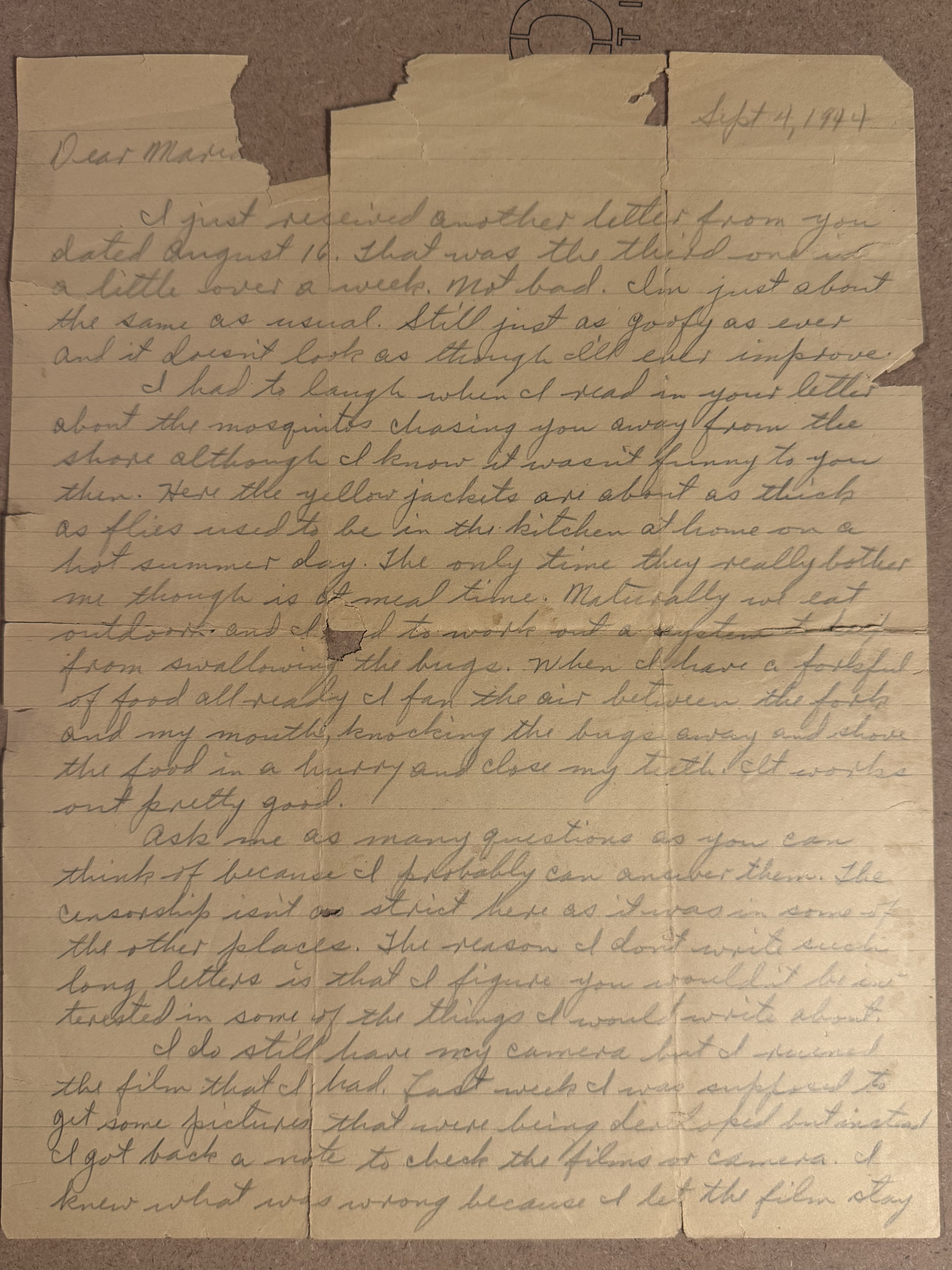 Letter scan