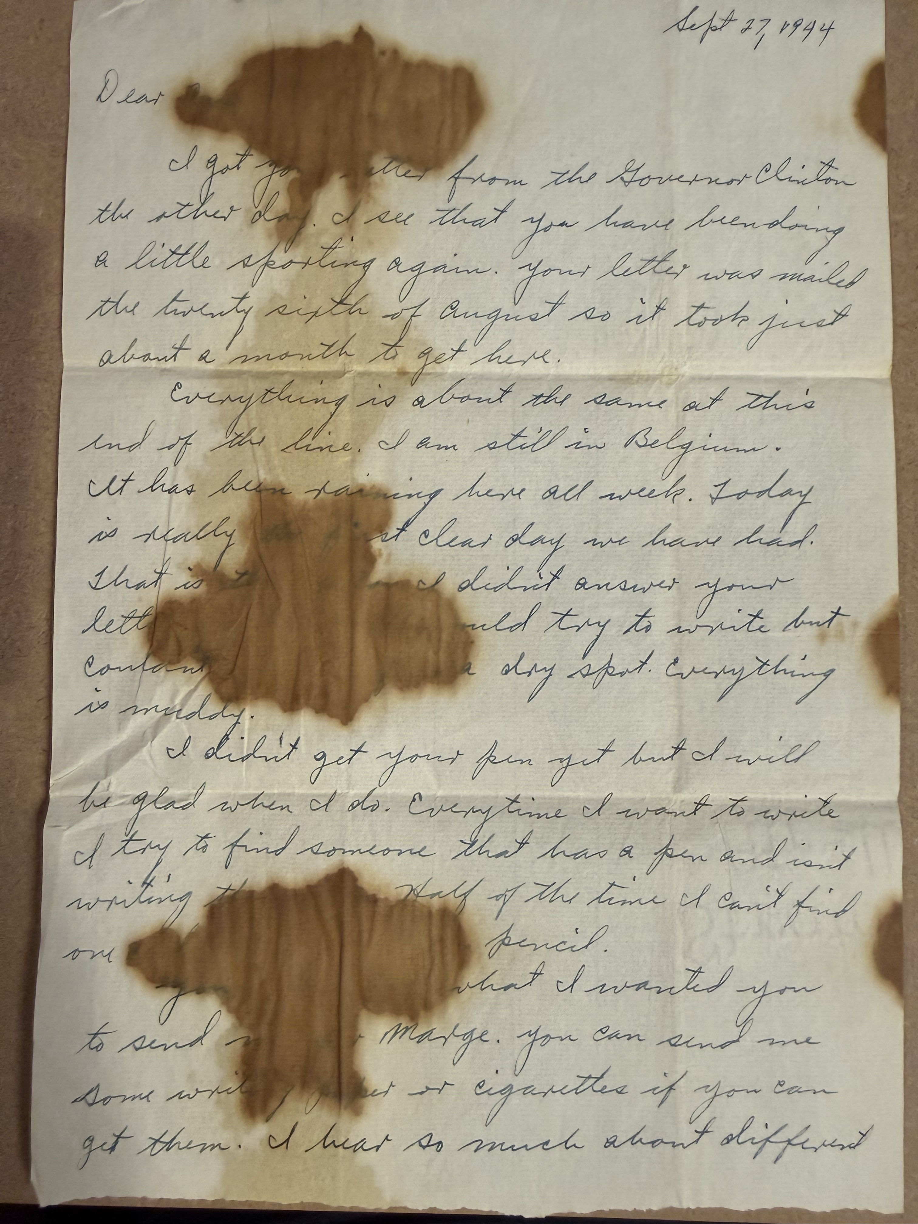 Letter scan