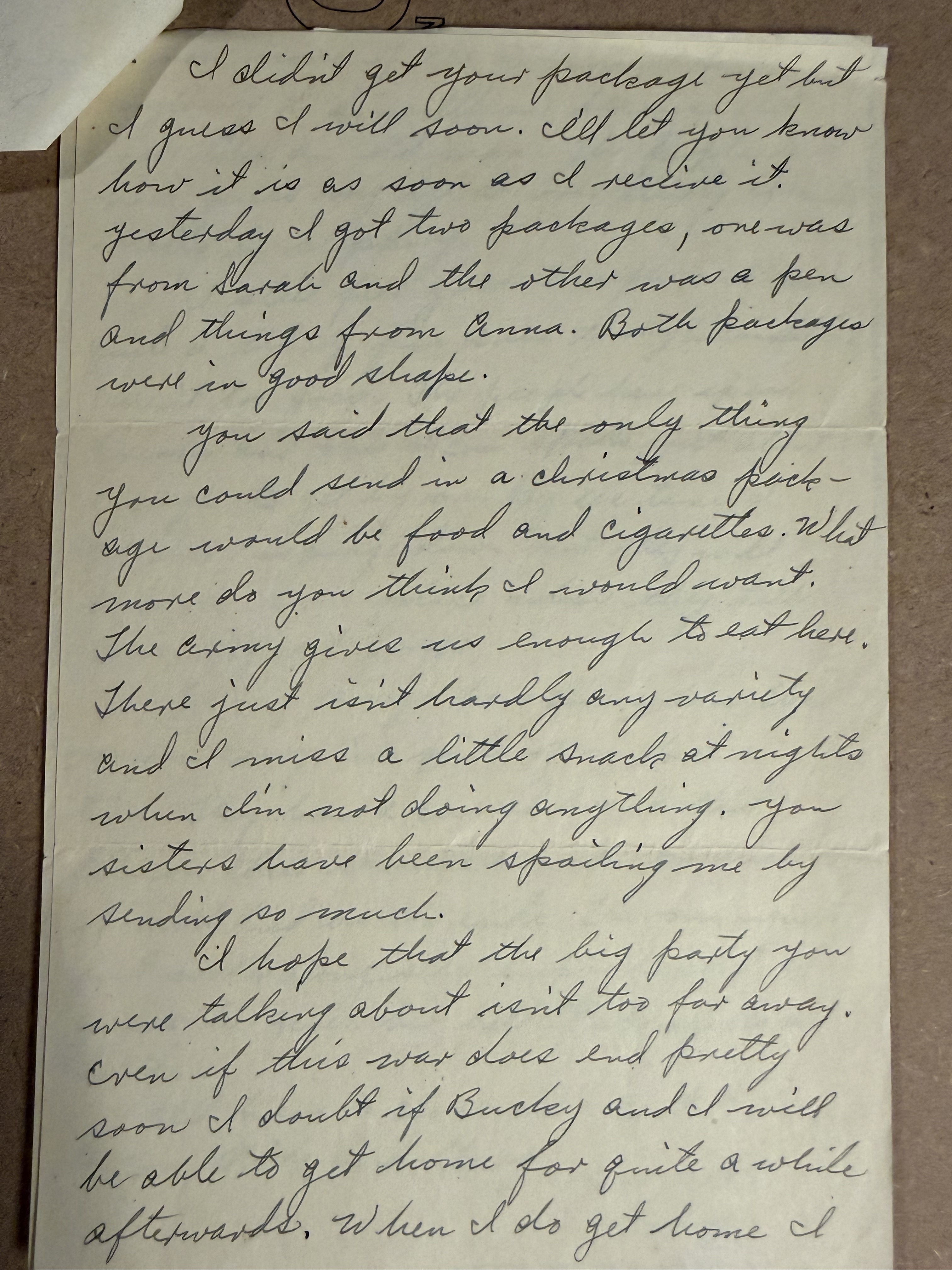 Letter scan