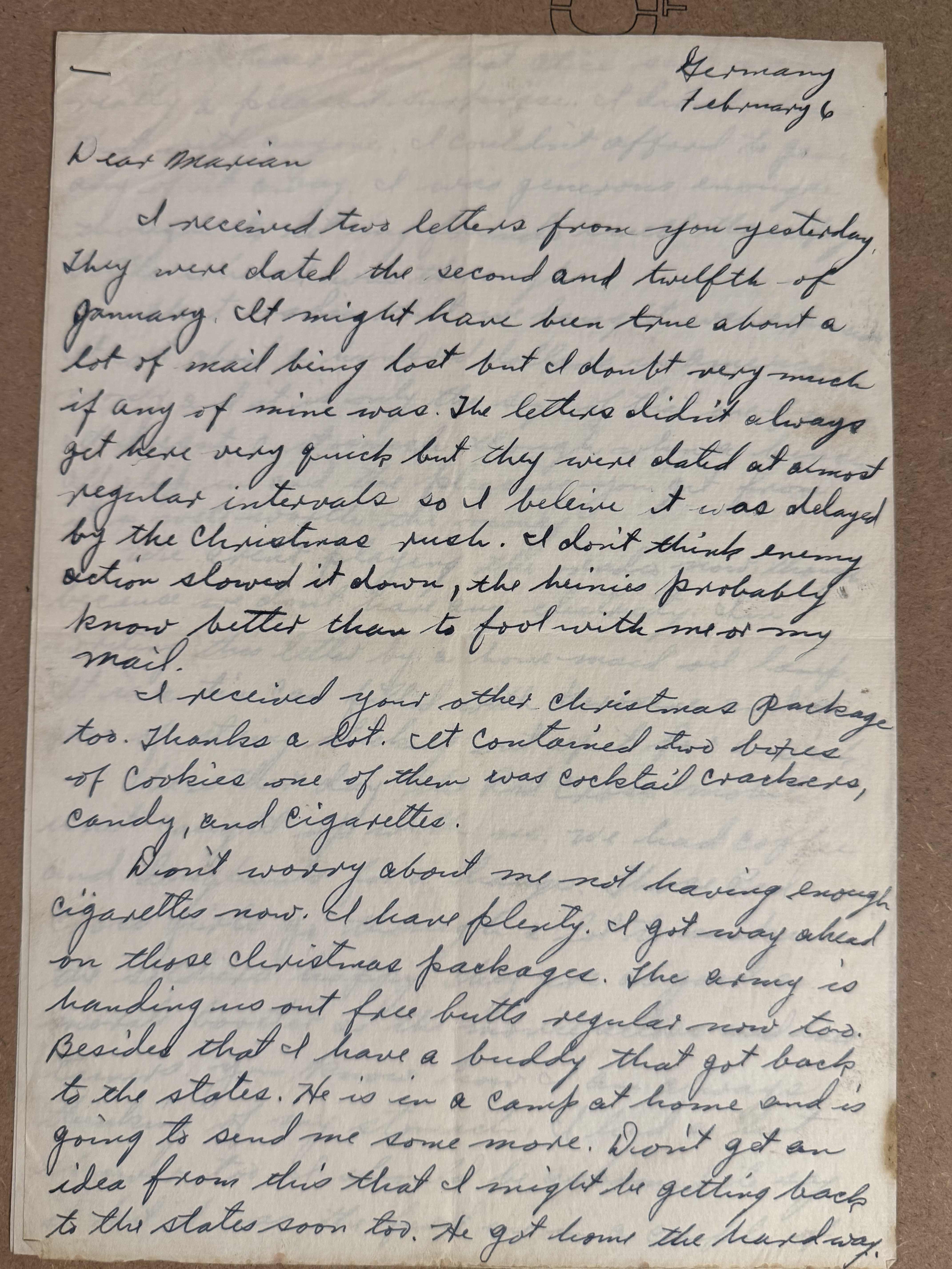 Letter scan