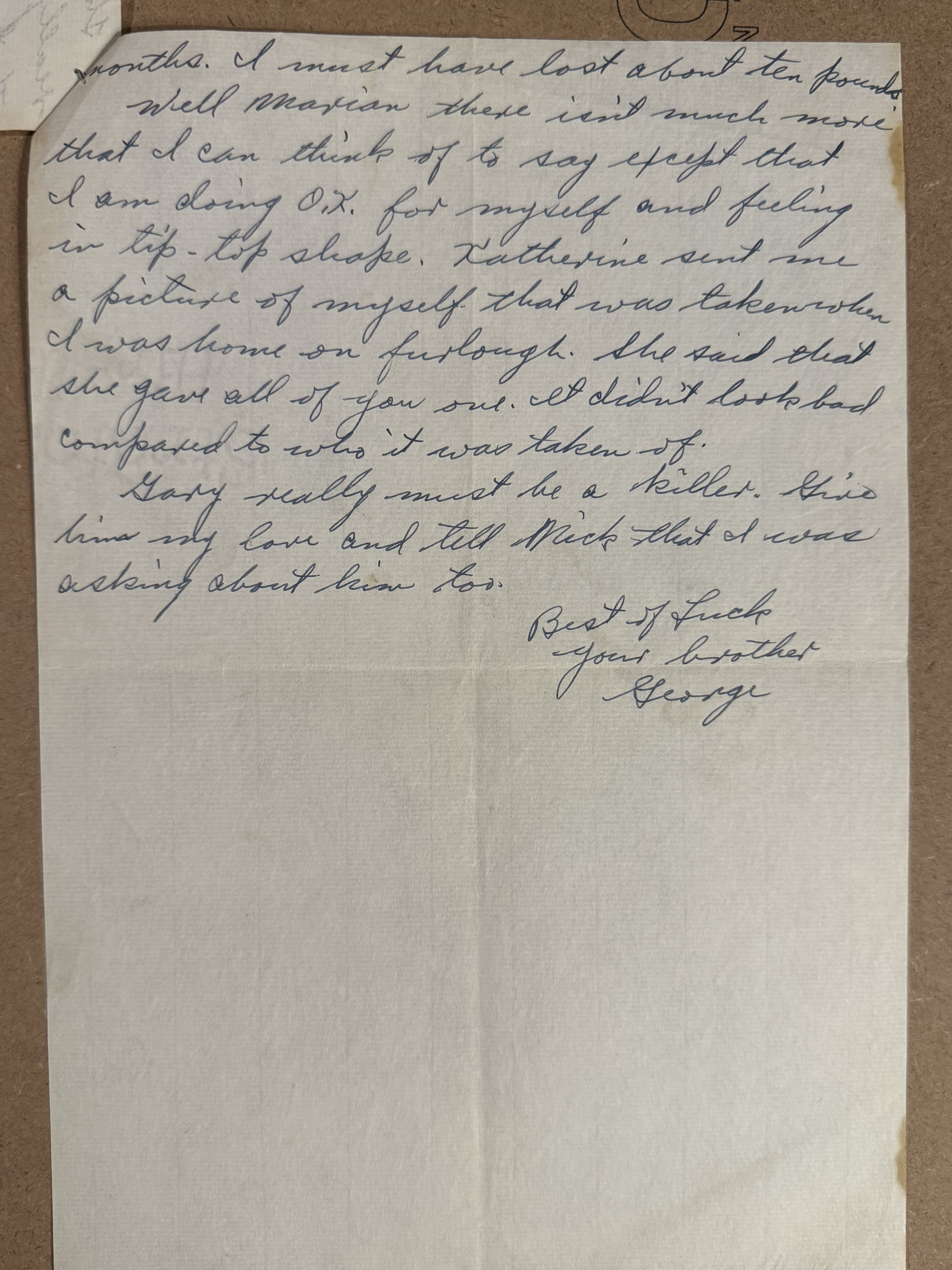 Letter scan