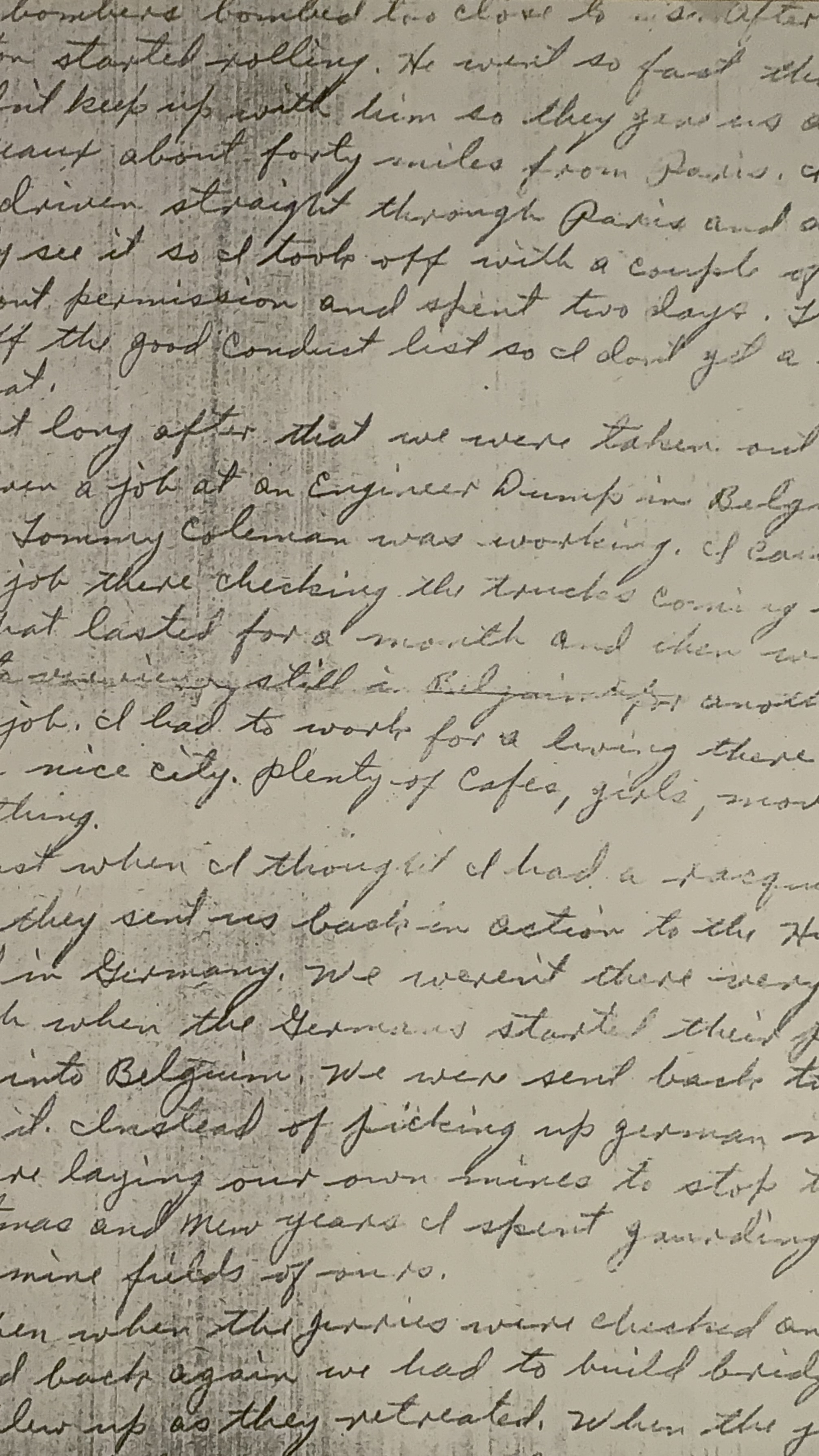 Photocopy of handwritten page 2