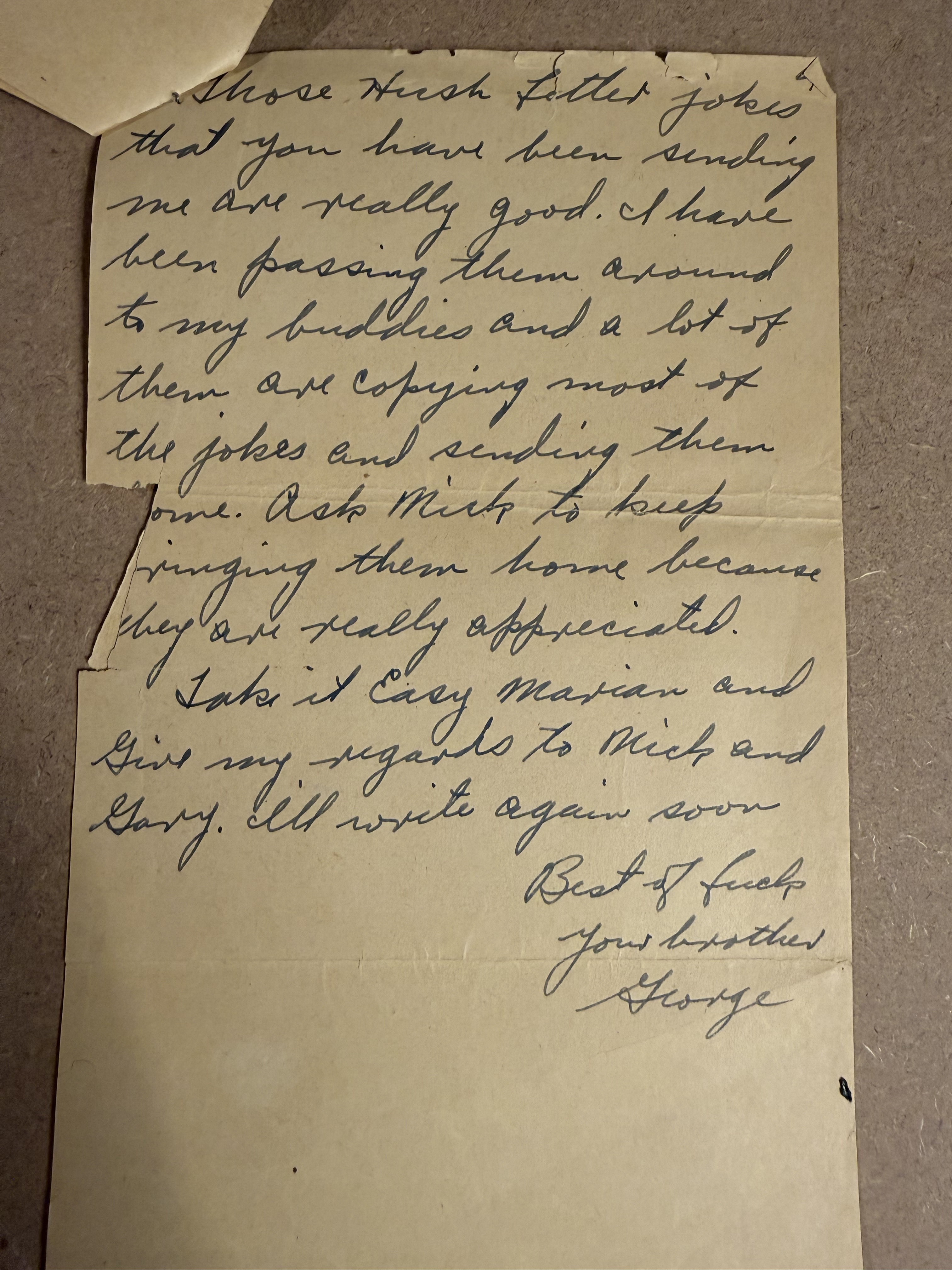 Letter scan